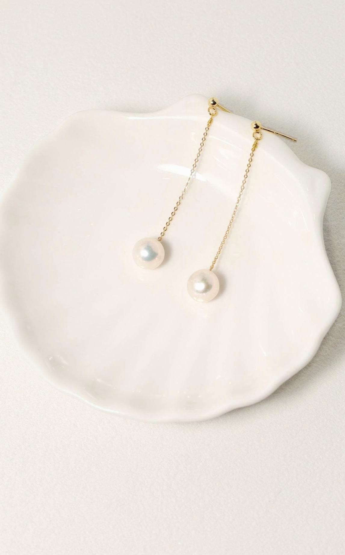 Pearl Drop Earrings - AwarePearl