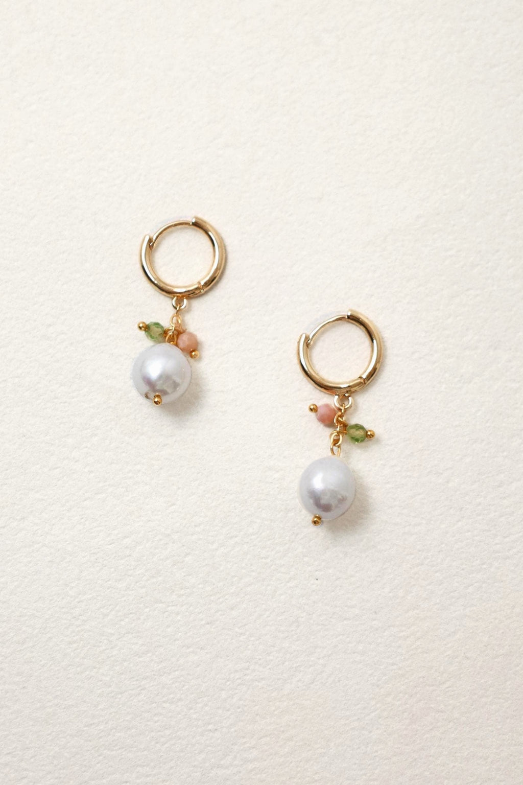 Baroque Pearl Huggie Earrings - AwarePearl 8