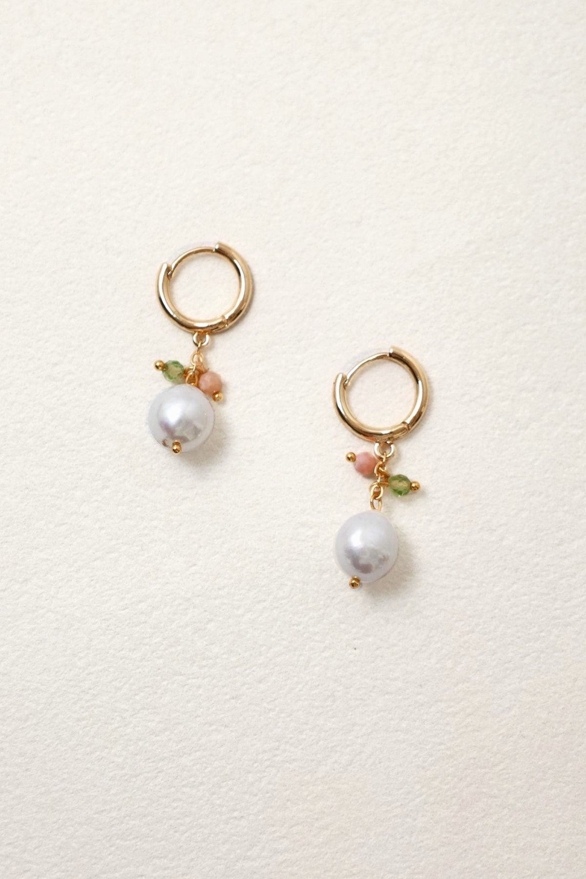 Baroque Pearl Huggie Earrings - AwarePearl 8