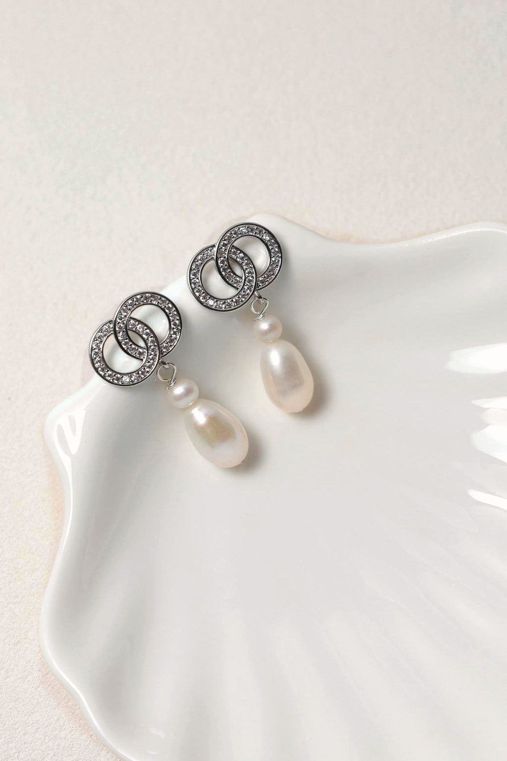 Pearl Drop Earrings - AwarePearl