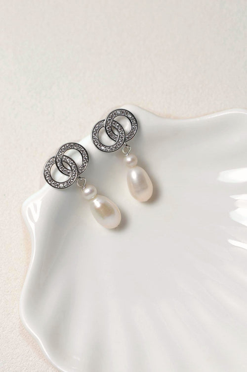 Pearl Drop Earrings - AwarePearl