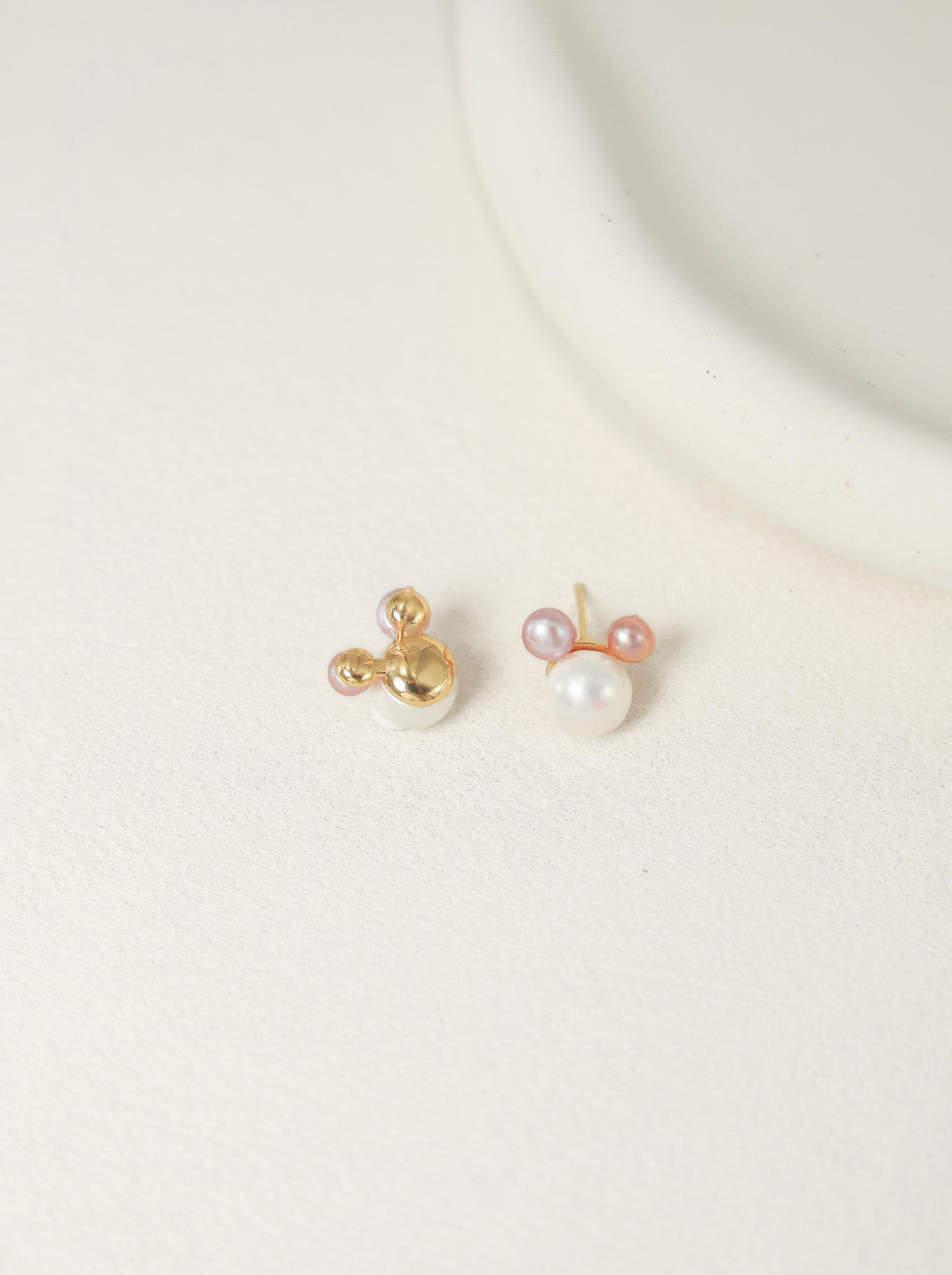 Freshwater Pearl Cluster Earrings