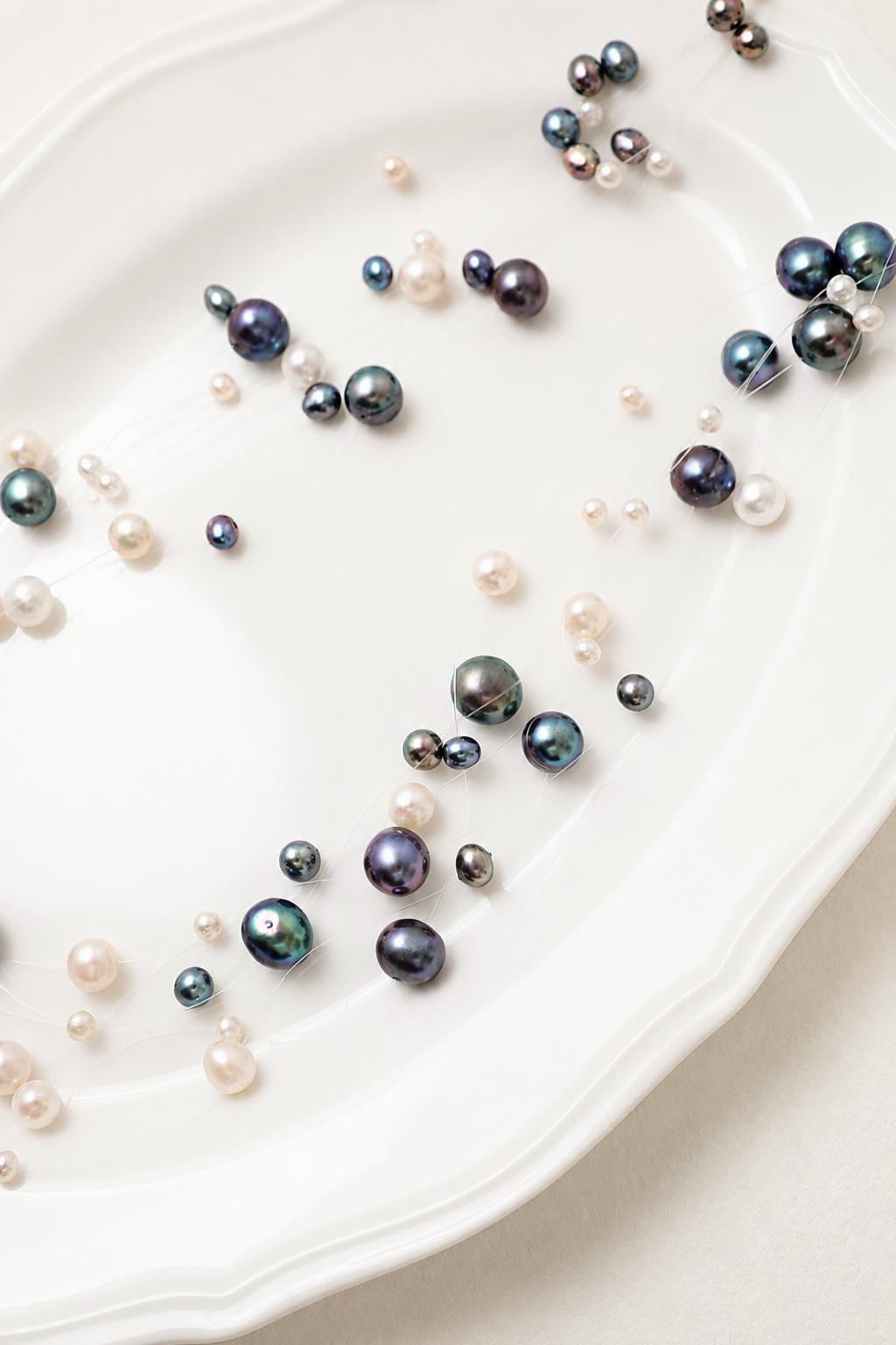 Floating Freshwater Pearl Necklace - AwarePearl 5