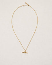 T-Bar Pearl Pendant Necklace - AwarePearl 9