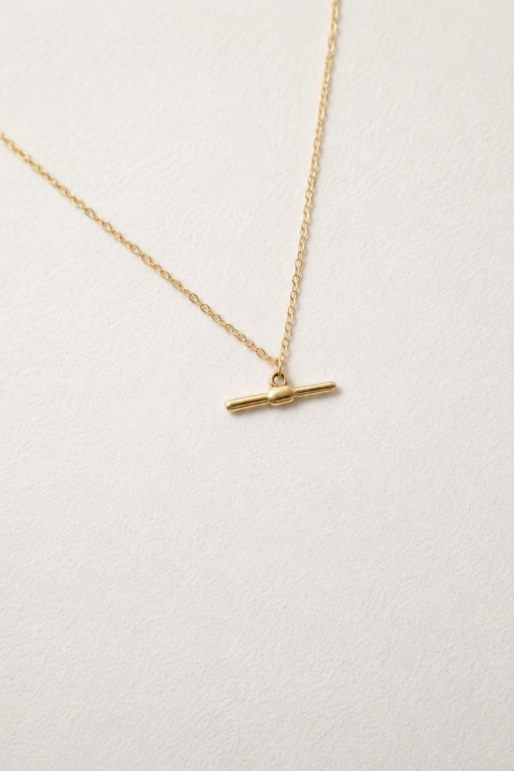 T-Bar Pearl Pendant Necklace - AwarePearl 5