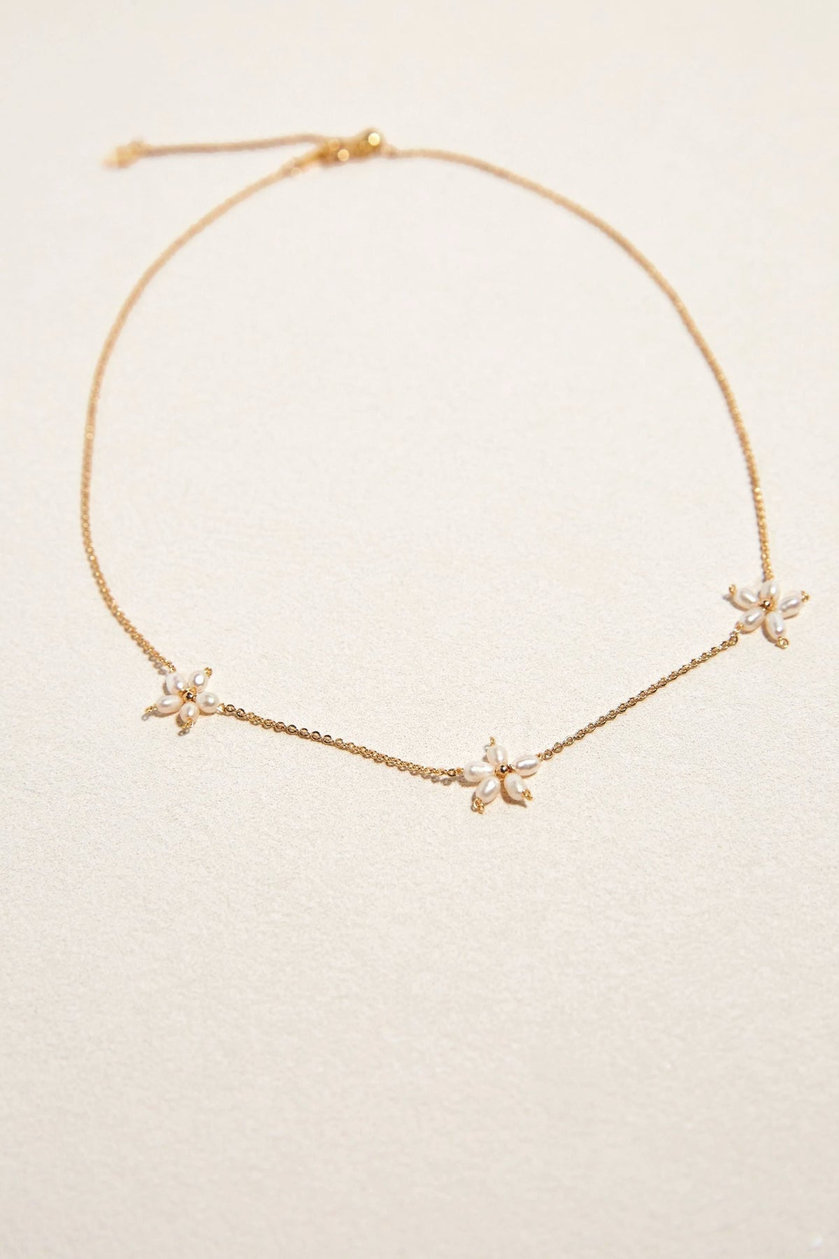 Pearl Flower Necklace - AwarePearl 9