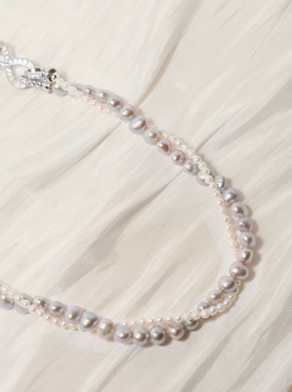 Layered Pearl Necklace Set - AwarePearl 4