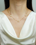 Daisy Pearl Necklace