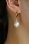 Rainbow Crystal Pearl Huggies