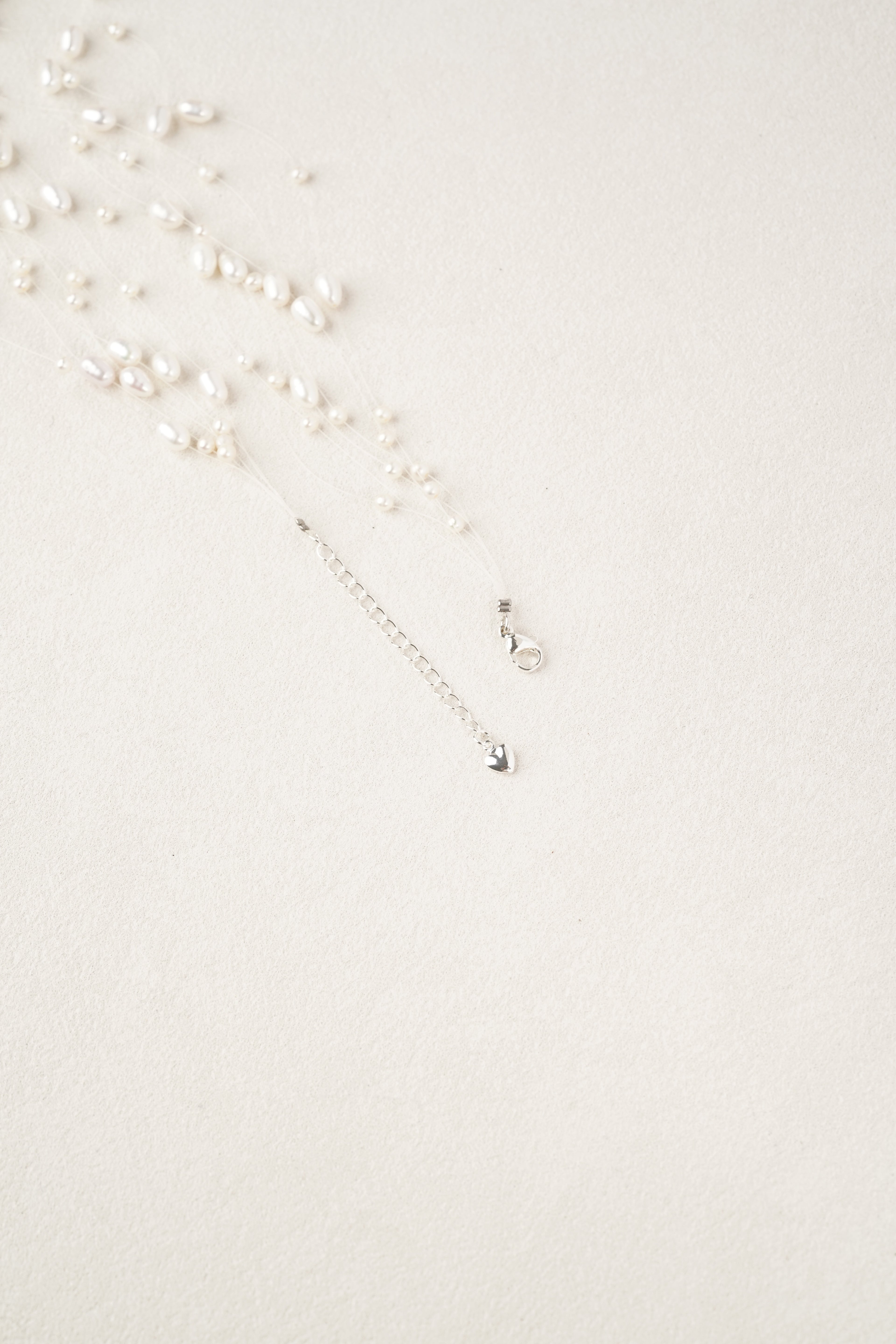 6-Layer Stardust Floating Pearl Necklace
