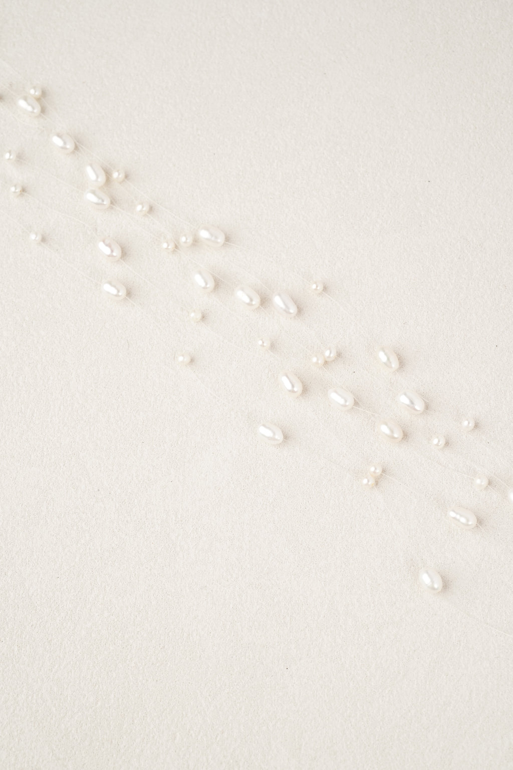 6-Layer Stardust Floating Pearl Necklace