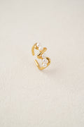 Five-Pearl Open Cuff Ring
