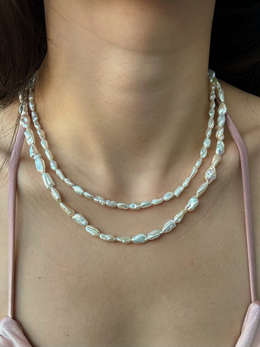 Aware Keshi Pearl Necklace