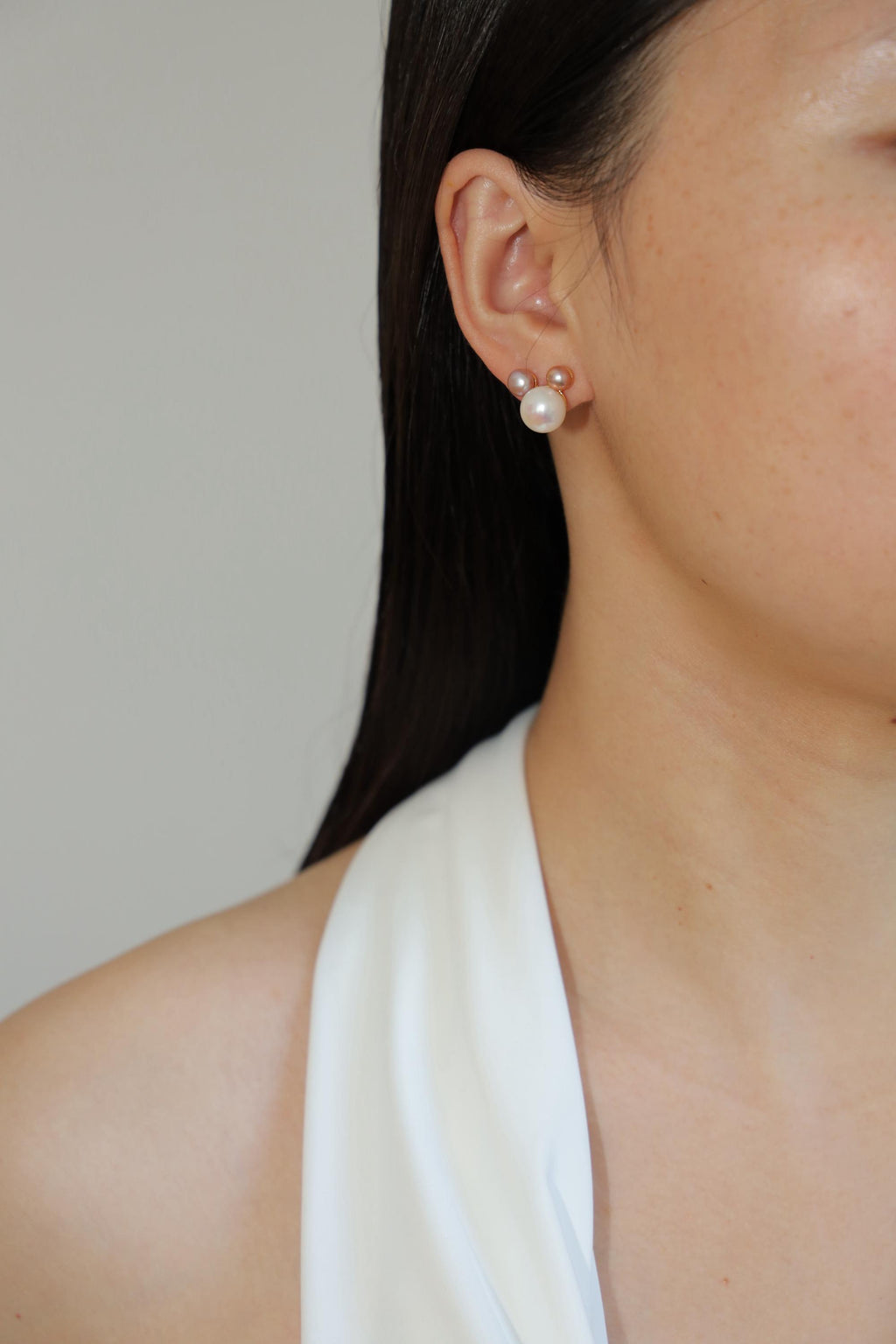 Freshwater Pearl Cluster Earrings