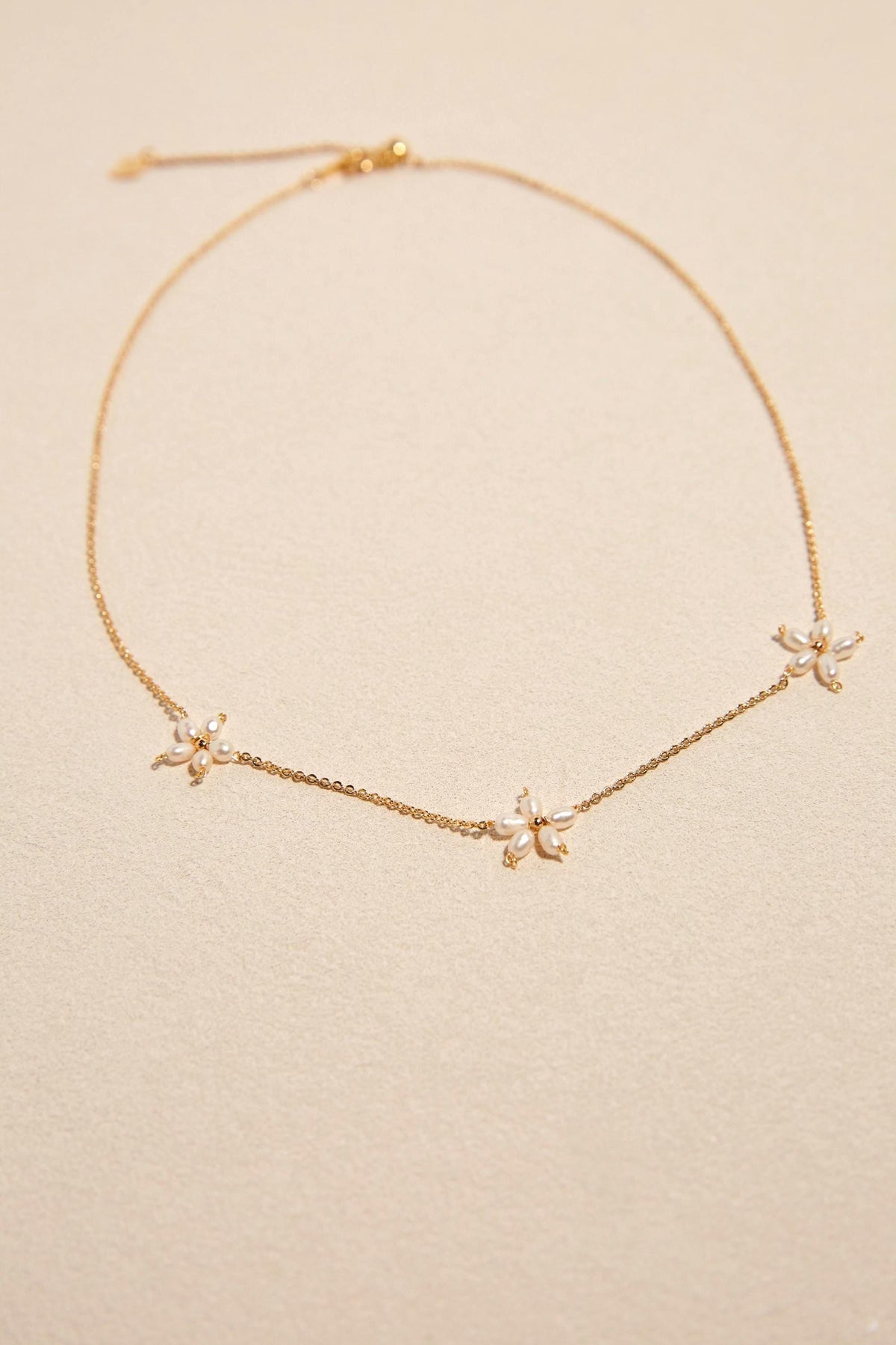 Pearl Flower Necklace - AwarePearl 9