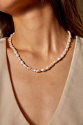 Natural Baroque Pearl Necklace - AwarePearl 7