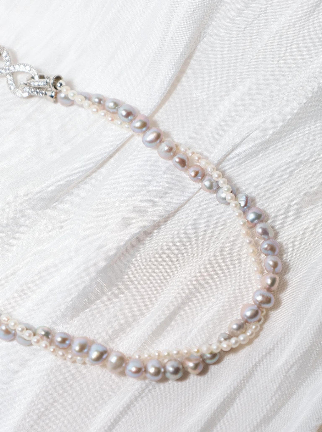 Layered Pearl Necklace Set - AwarePearl 4