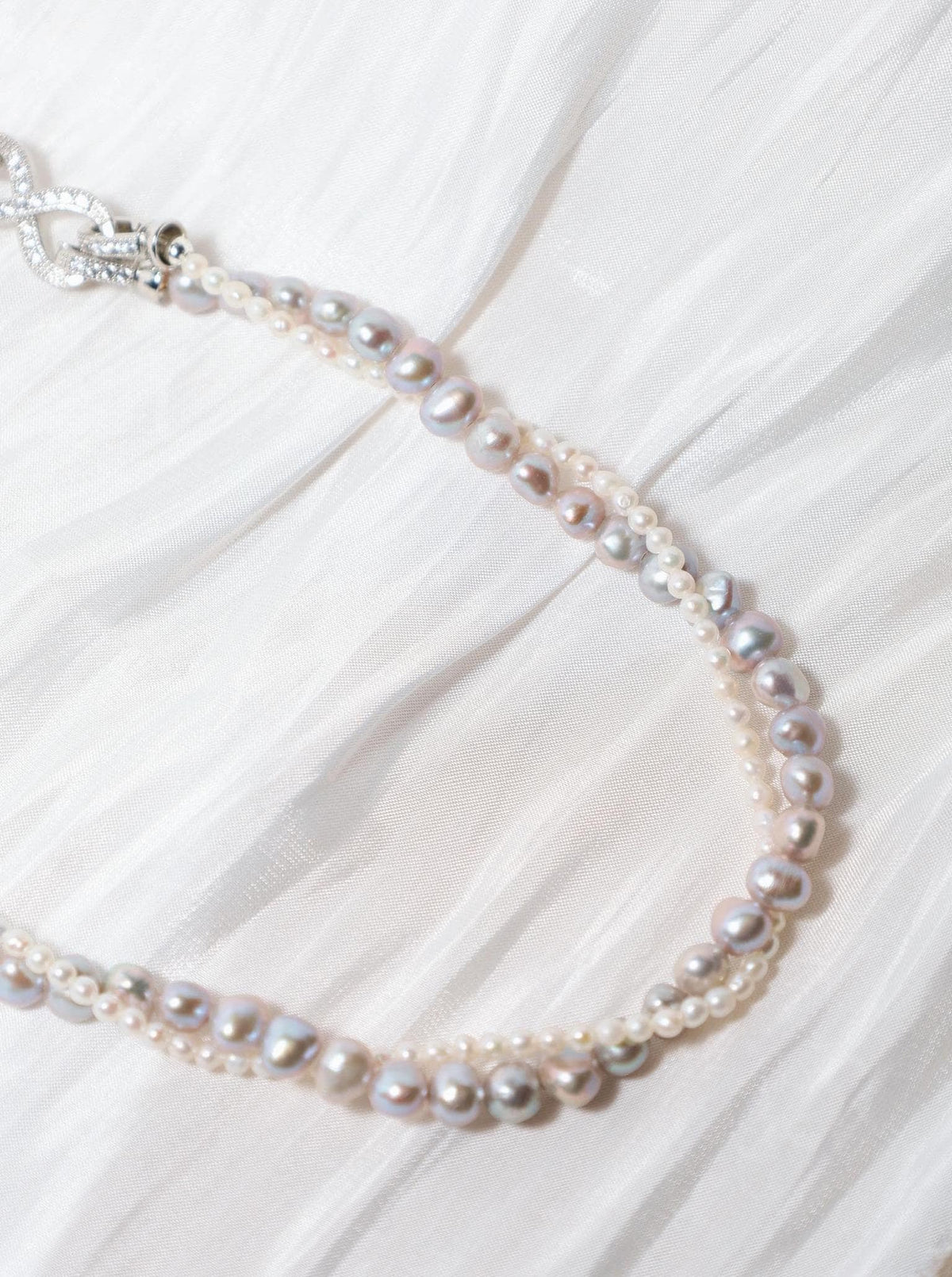 Layered Pearl Necklace Set - AwarePearl 4