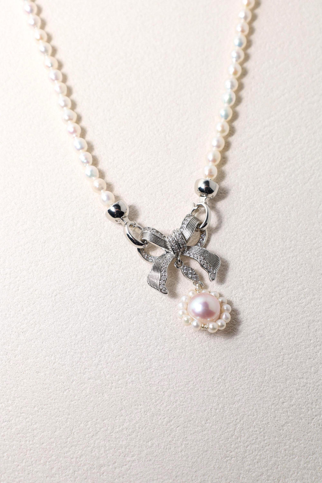 Baroque Pearl Flower Necklace - AwarePearl 6