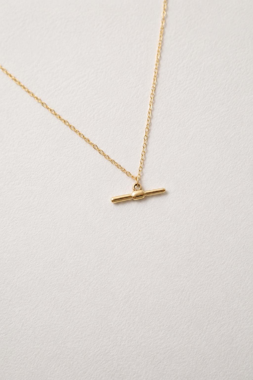 T-Bar Pearl Pendant Necklace - AwarePearl 5