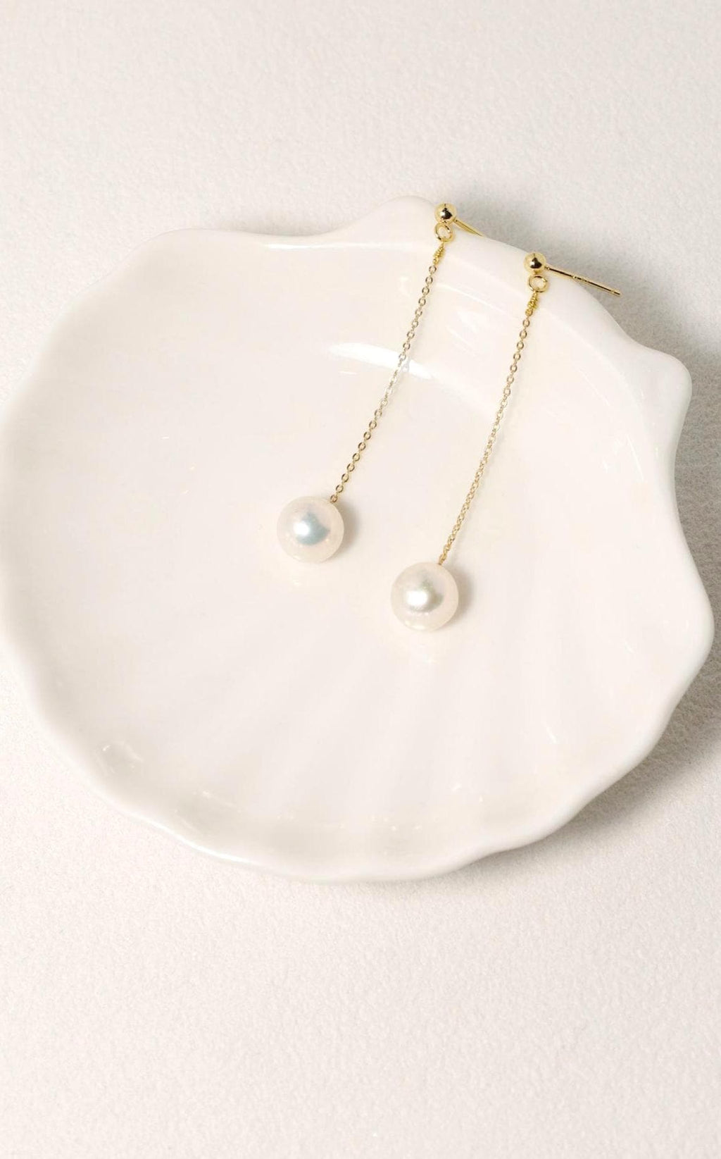 Pearl Drop Earrings - AwarePearl