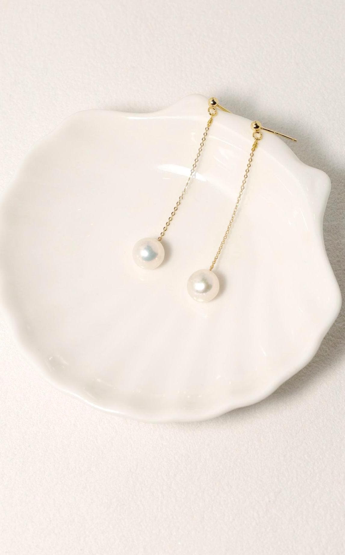 Pearl Drop Earrings - AwarePearl