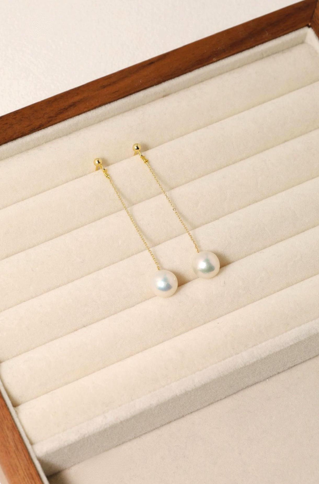 Pearl Drop Earrings - AwarePearl 2