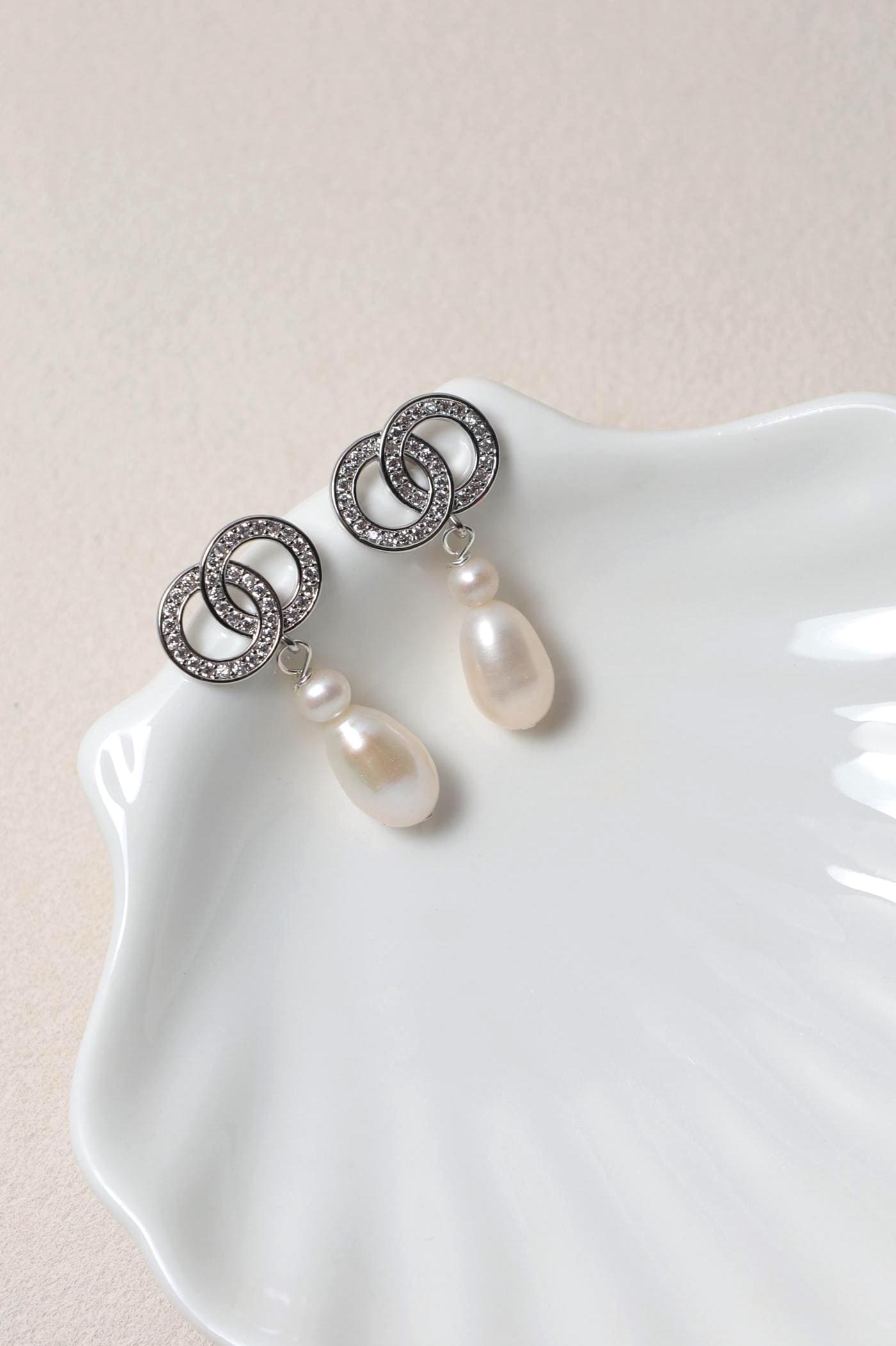 Pearl Drop Earrings - AwarePearl