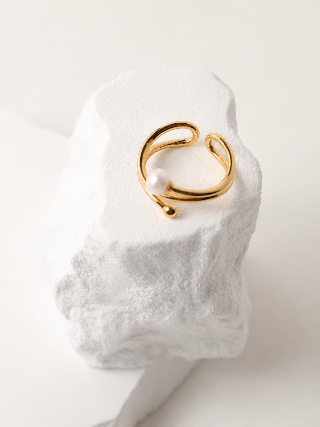 14K Gold Freshwater Pearl Ring - AwarePearl