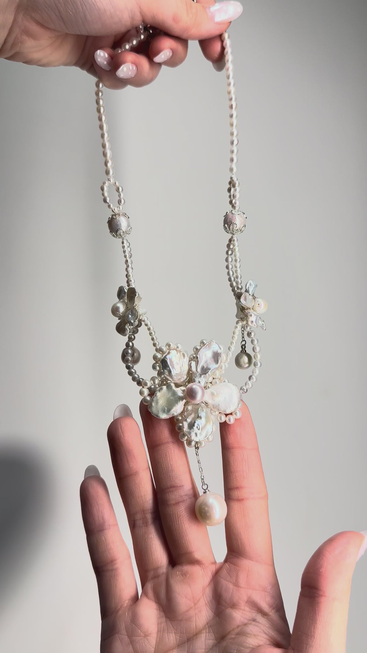 Petal Baroque Pearl Necklace