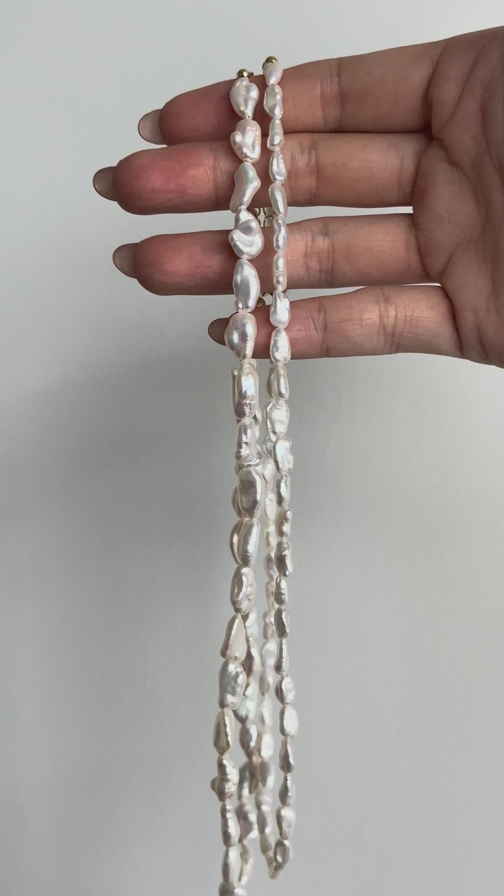 Aware Keshi Pearl Necklace