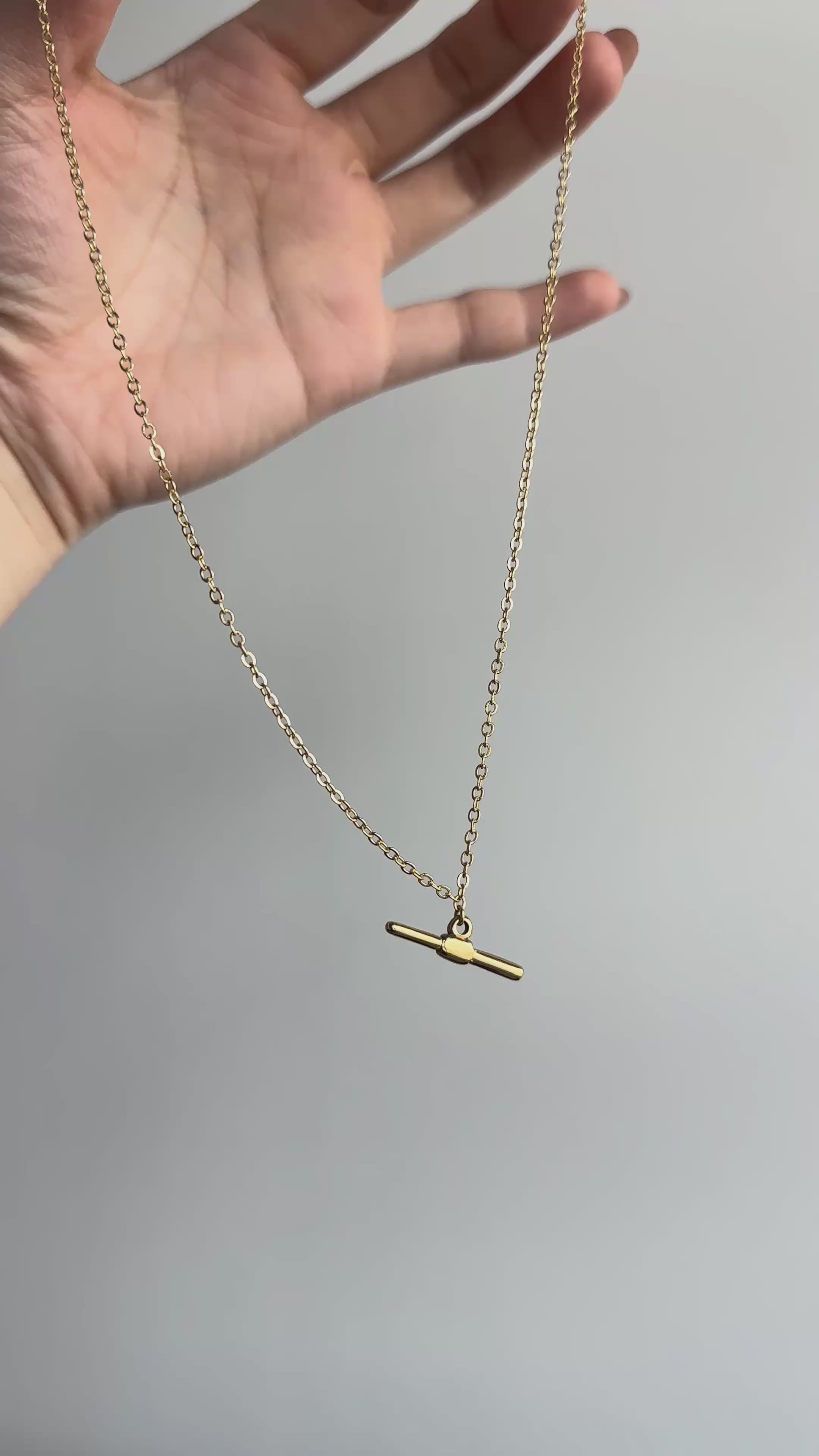Andy T-Bar Necklace